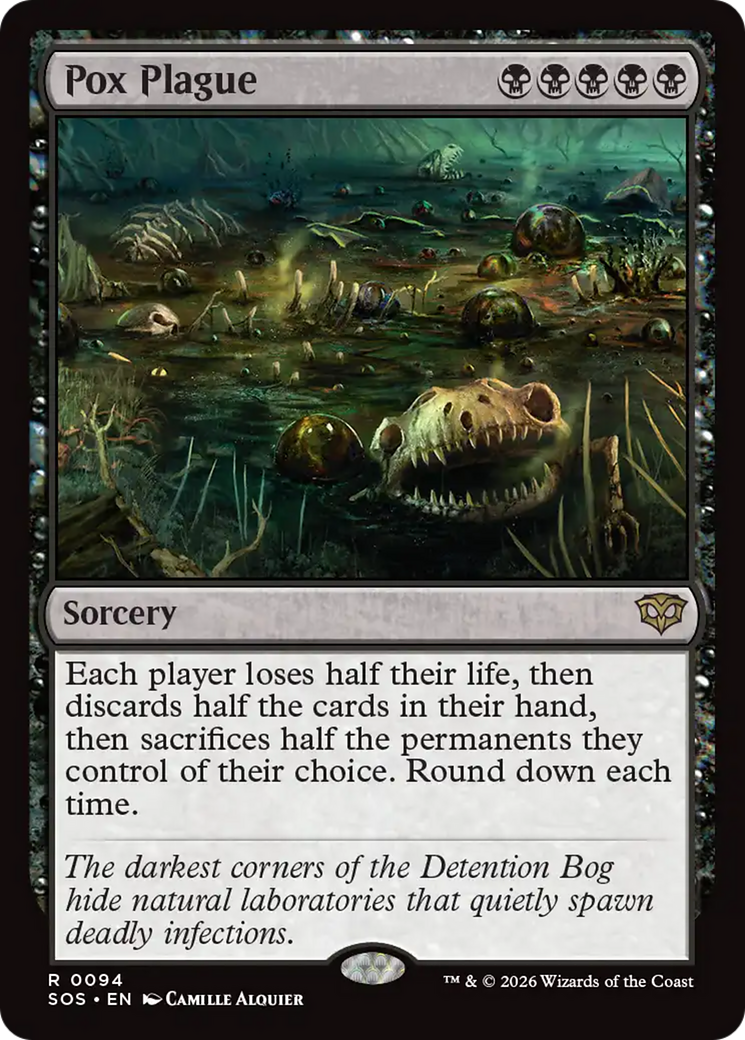 Pox Plague [Secrets of Strixhaven] | Card Merchant Takapuna
