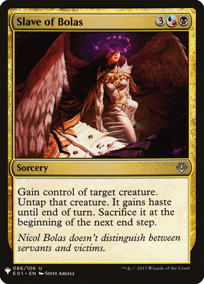 Slave of Bolas [Mystery Booster] | Card Merchant Takapuna