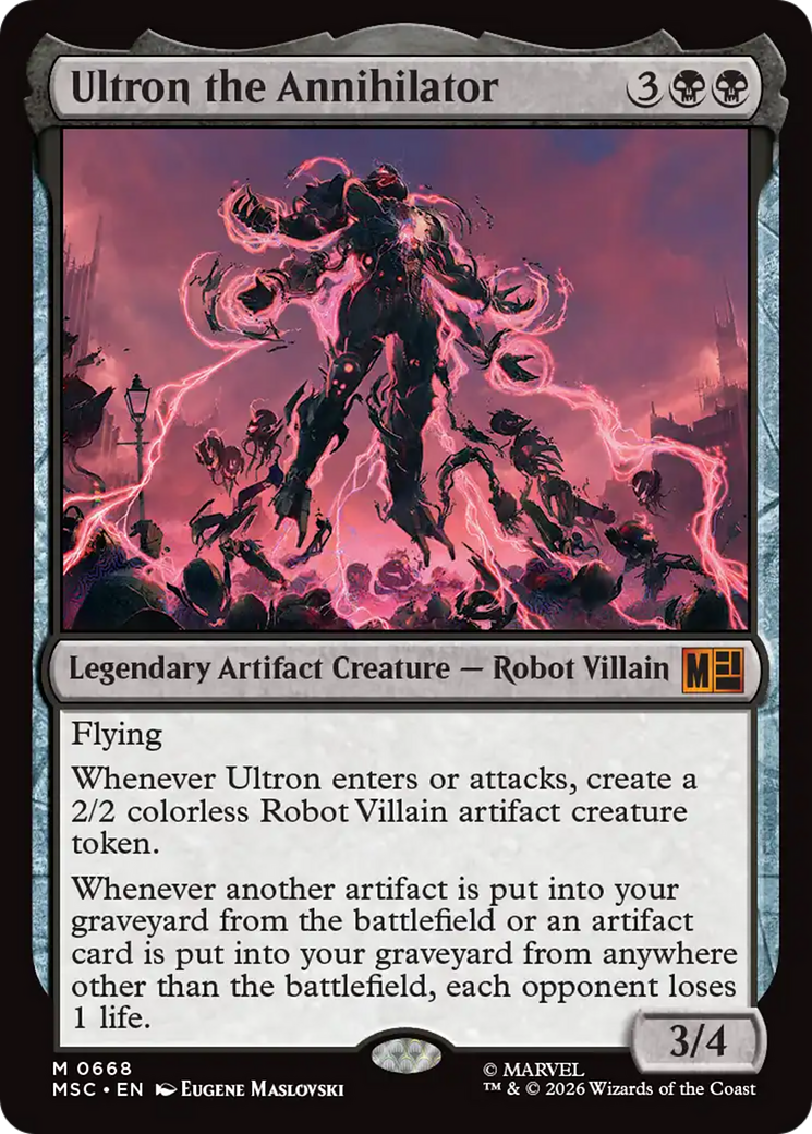 Ultron the Annihilator [Marvel Super Heroes Commander] | Card Merchant Takapuna