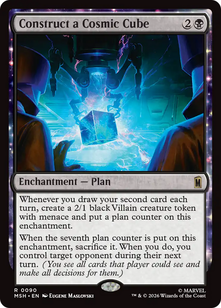 Construct a Cosmic Cube [Marvel Super Heroes] | Card Merchant Takapuna