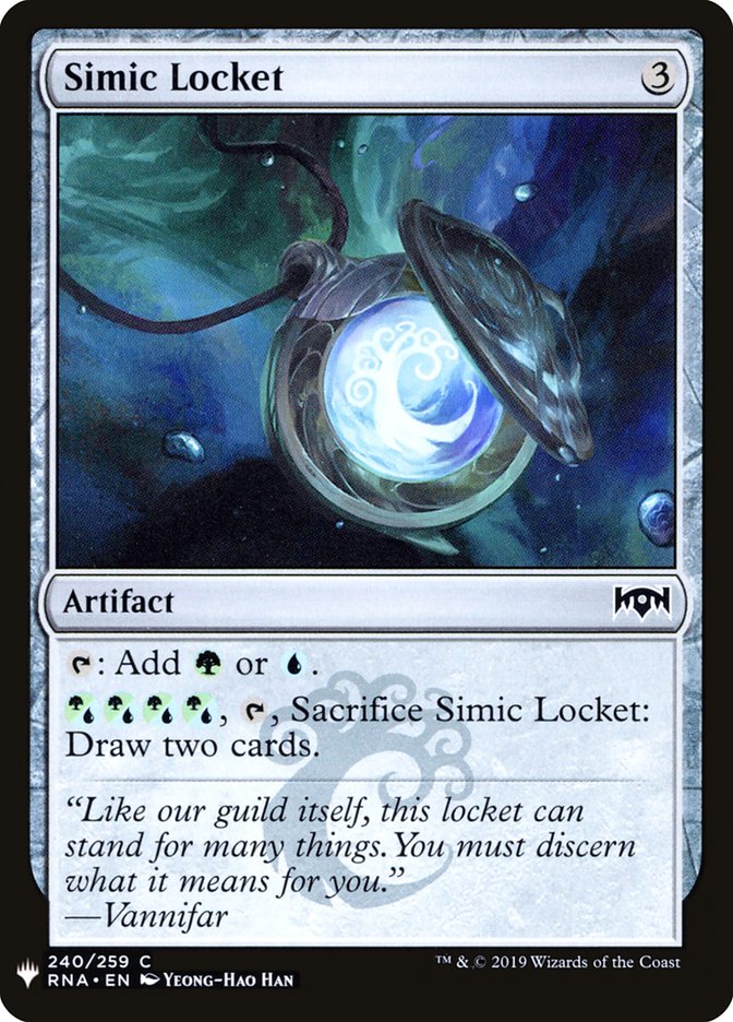 Simic Locket [Mystery Booster] | Card Merchant Takapuna