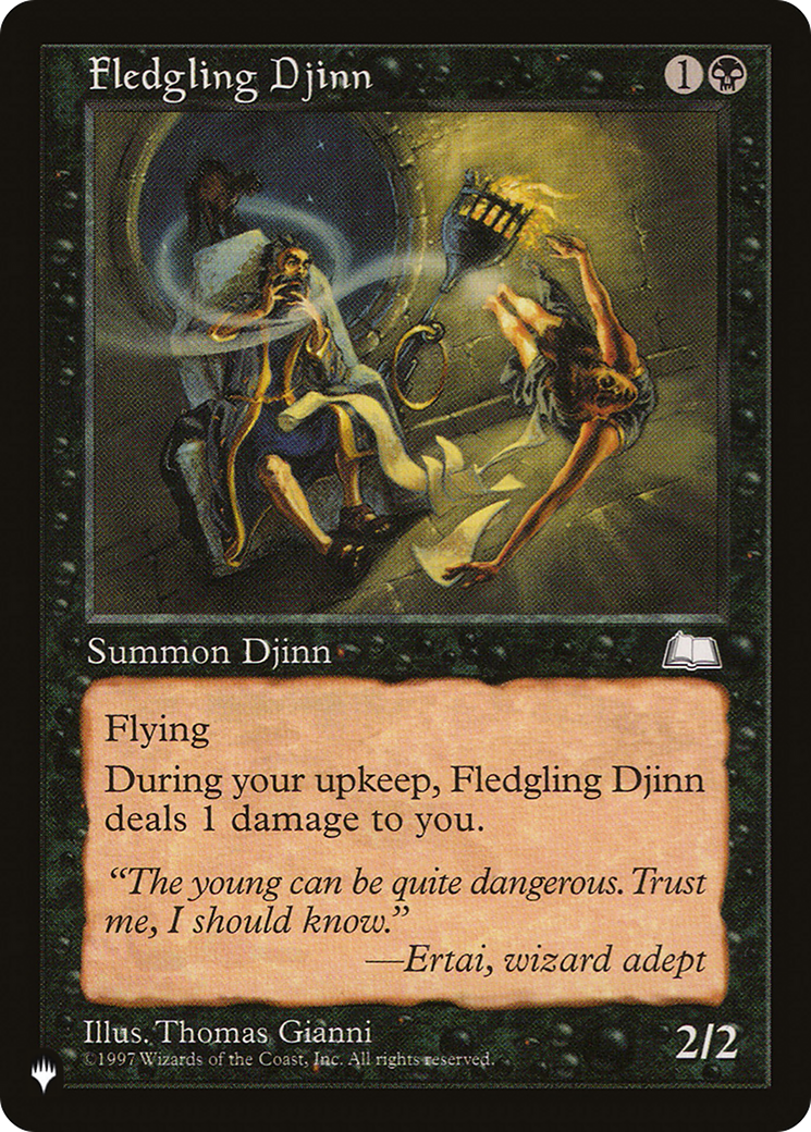Fledgling Djinn [The List] | Card Merchant Takapuna