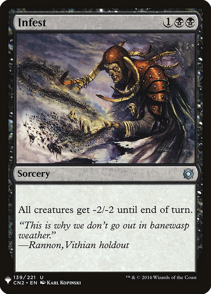 Infest [Mystery Booster] | Card Merchant Takapuna