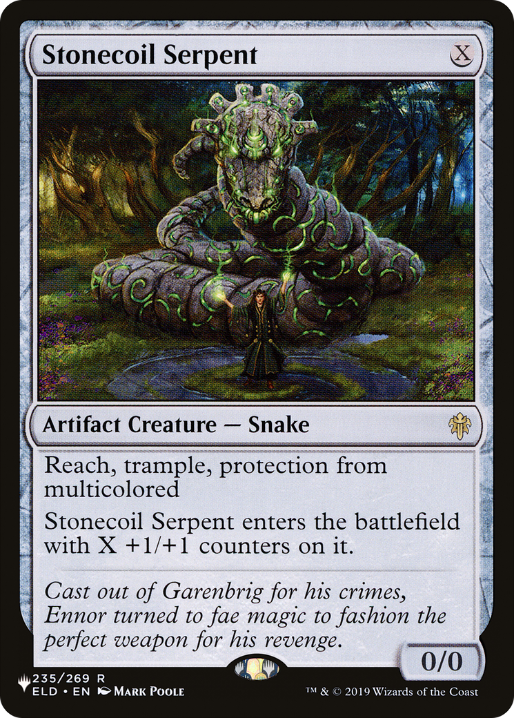Stonecoil Serpent [The List] | Card Merchant Takapuna