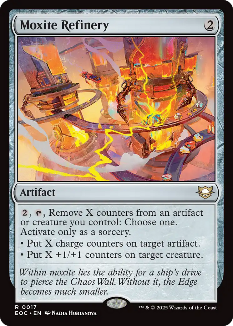 Moxite Refinery [Edge of Eternities Commander] | Card Merchant Takapuna