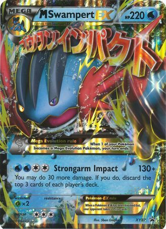 M Swampert EX (XY87) (Jumbo Card) [XY: Black Star Promos] | Card Merchant Takapuna