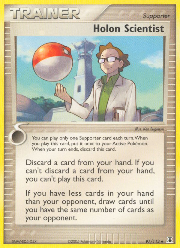 Holon Scientist (97/113) [EX: Delta Species] | Card Merchant Takapuna