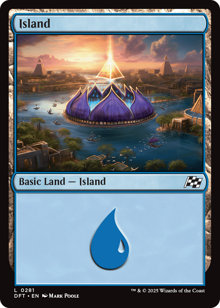 Island (0281) [Aetherdrift] | Card Merchant Takapuna