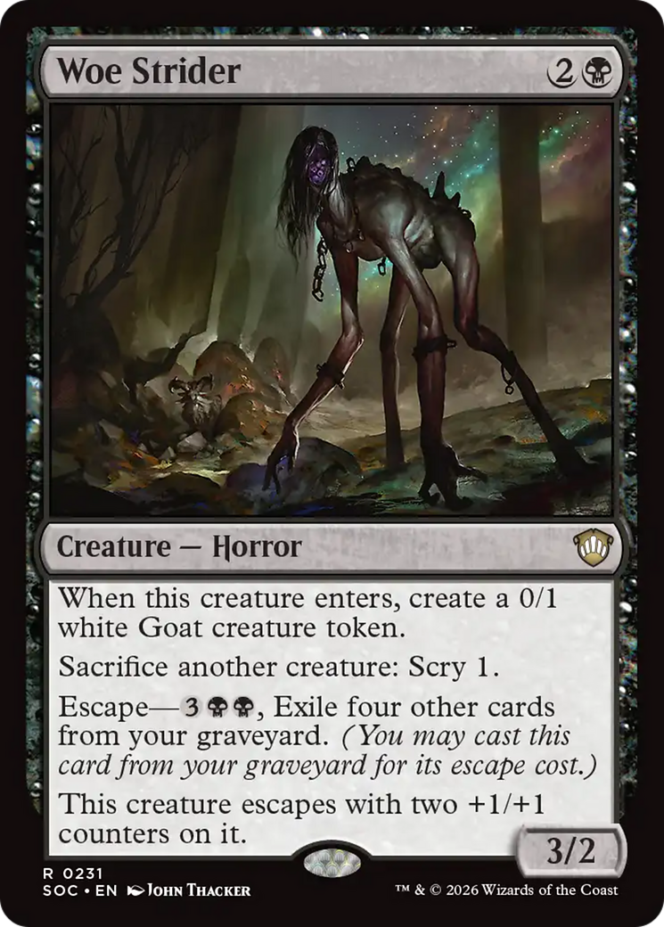 Woe Strider [Secrets of Strixhaven Commander] | Card Merchant Takapuna