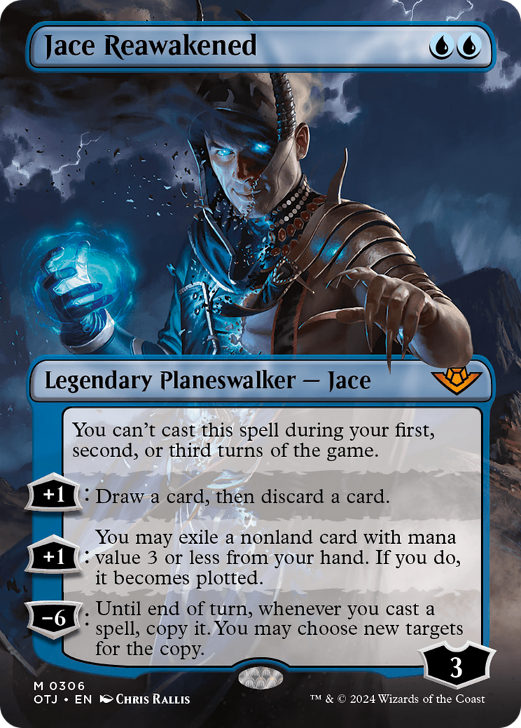 Jace Reawakened (Borderless) [Outlaws of Thunder Junction] | Card Merchant Takapuna