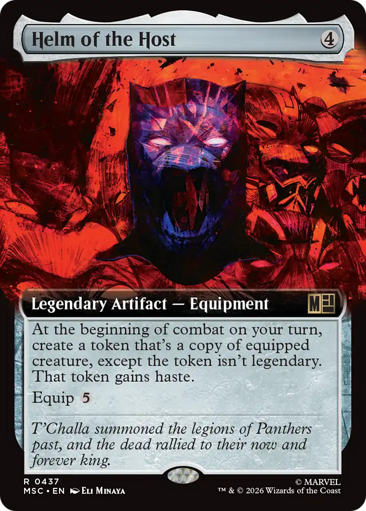 Helm of the Host (Extended Art) [Marvel Super Heroes Commander] | Card Merchant Takapuna