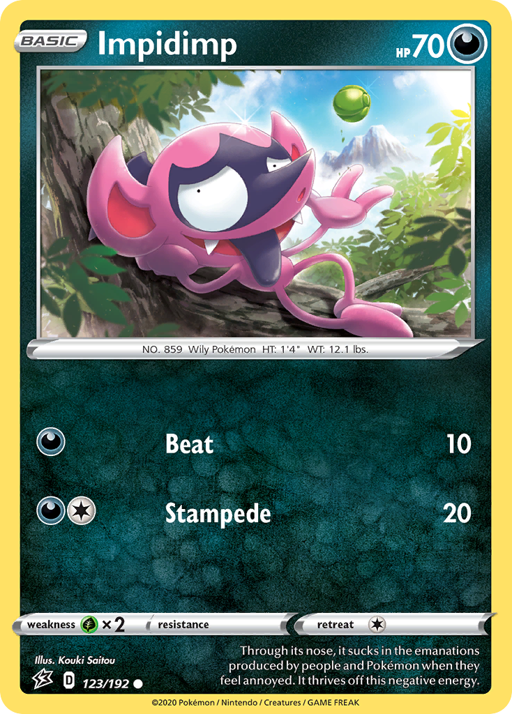 Impidimp (123/192) [Sword & Shield: Rebel Clash] | Card Merchant Takapuna