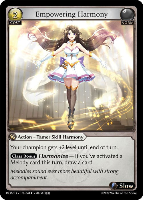 Empowering Harmony (044) [Dawn of Ashes: Starter Decks] | Card Merchant Takapuna