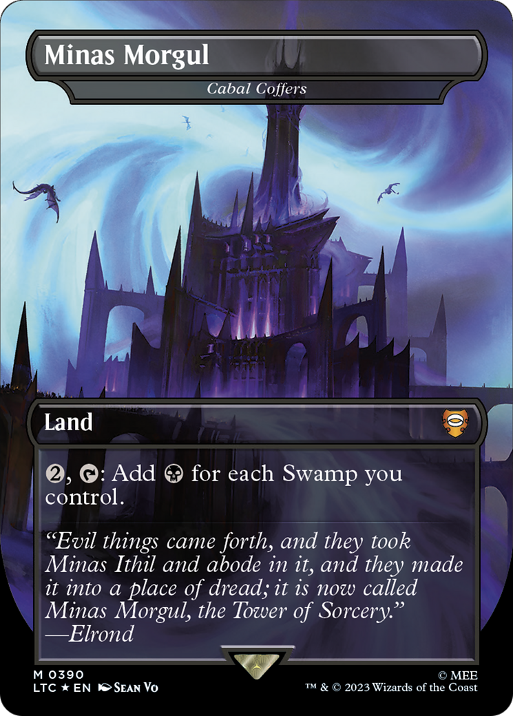 Minas Morgul - Cabal Coffers (Surge Foil Realms and Relics) [The Lord of the Rings: Tales of Middle-Earth Commander] | Card Merchant Takapuna