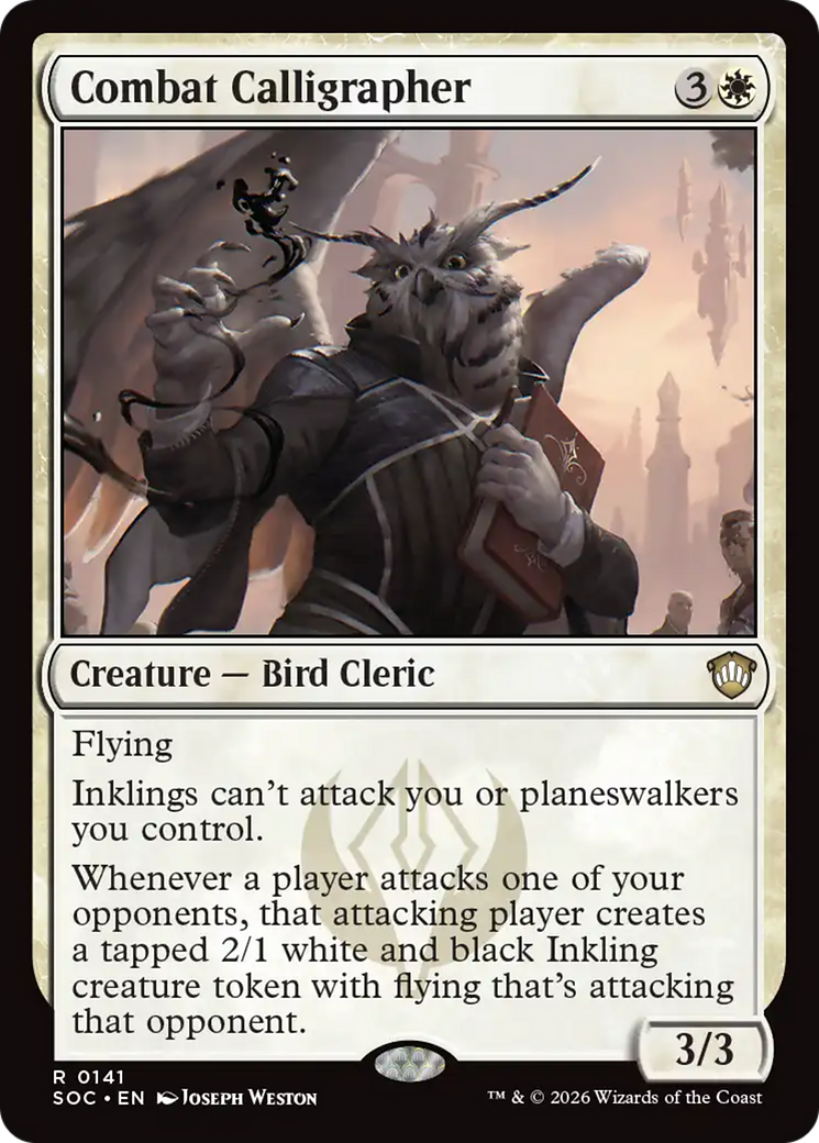 Combat Calligrapher [Secrets of Strixhaven Commander] | Card Merchant Takapuna