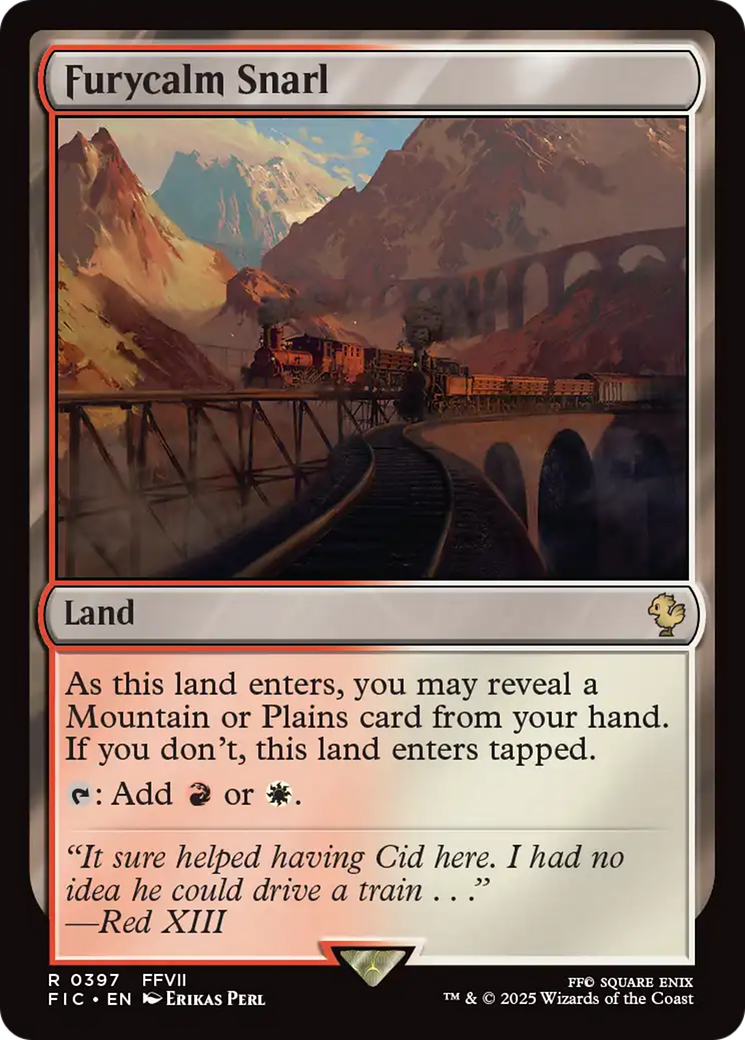 Furycalm Snarl [FINAL FANTASY Commander] | Card Merchant Takapuna