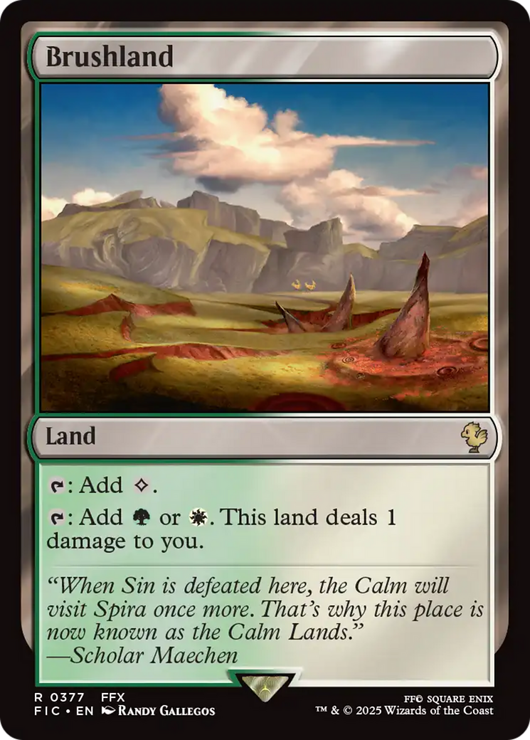 Brushland [FINAL FANTASY Commander] | Card Merchant Takapuna
