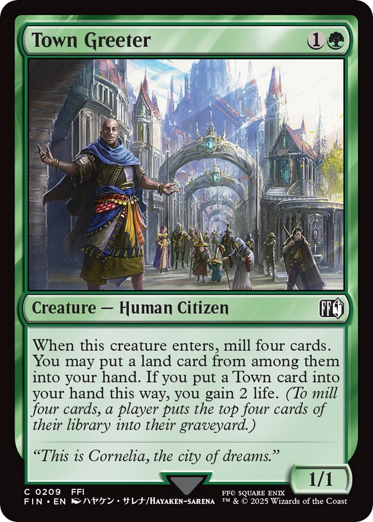 Town Greeter [FINAL FANTASY] | Card Merchant Takapuna
