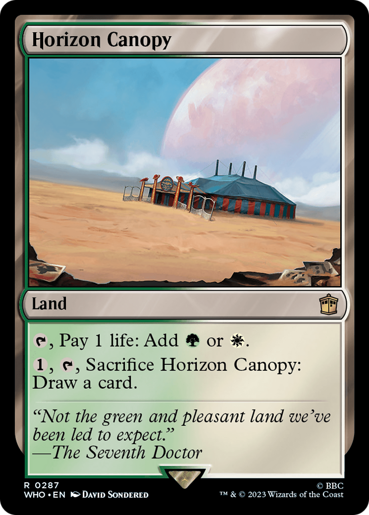 Horizon Canopy [Doctor Who] | Card Merchant Takapuna