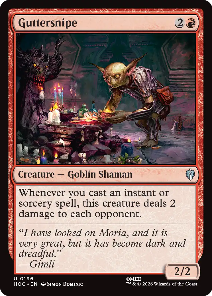 Guttersnipe [The Hobbit: Eternal-Legal] | Card Merchant Takapuna