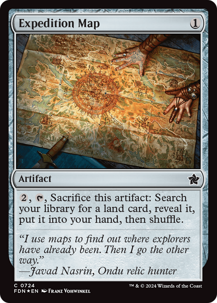 Expedition Map [Foundations] | Card Merchant Takapuna