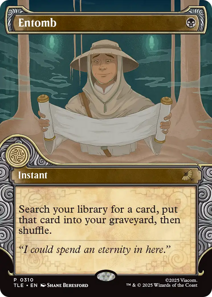 Entomb (Showcase) [Avatar: The Last Airbender: Eternal-Legal] | Card Merchant Takapuna