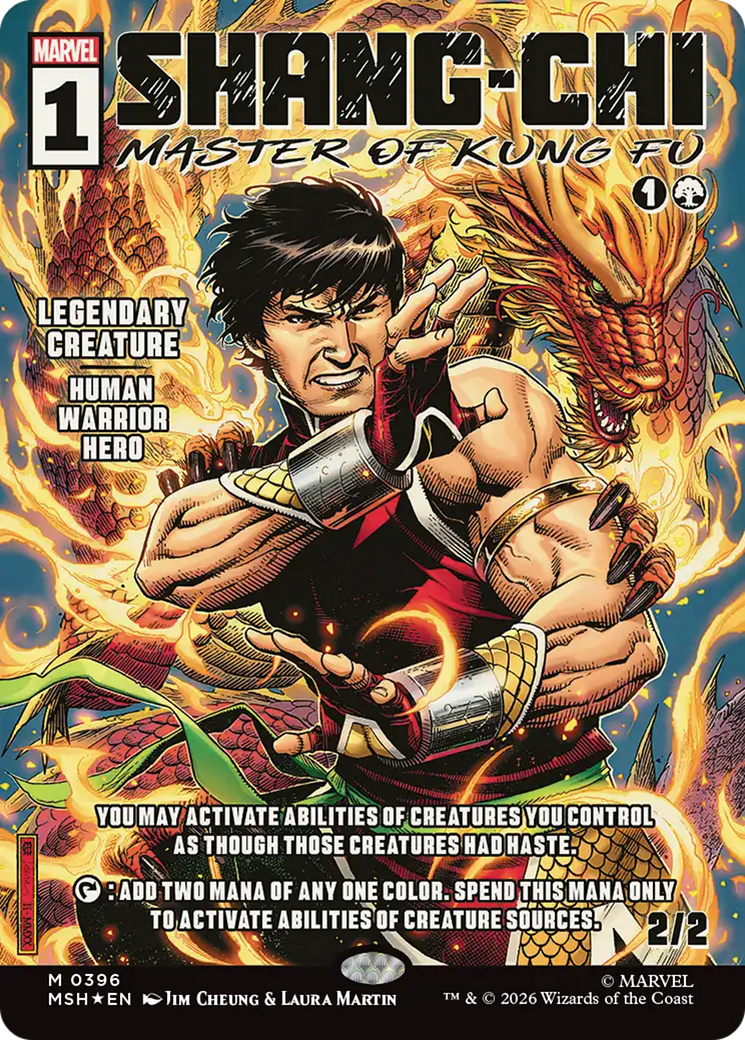 Shang-Chi, Master of Kung Fu (Showcase) (0396) [Marvel Super Heroes] | Card Merchant Takapuna