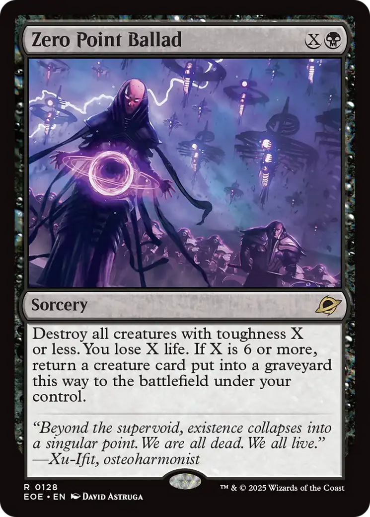 Zero Point Ballad [Edge of Eternities] | Card Merchant Takapuna