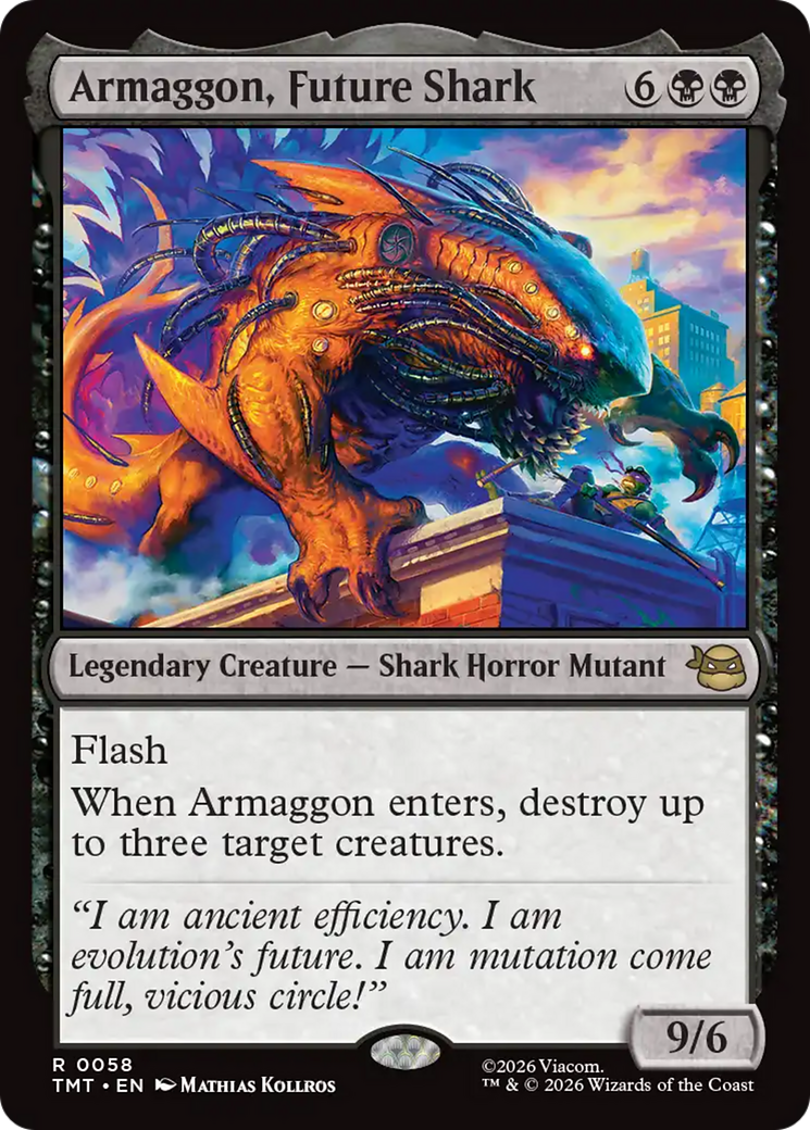 Armaggon, Future Shark [Teenage Mutant Ninja Turtles] | Card Merchant Takapuna