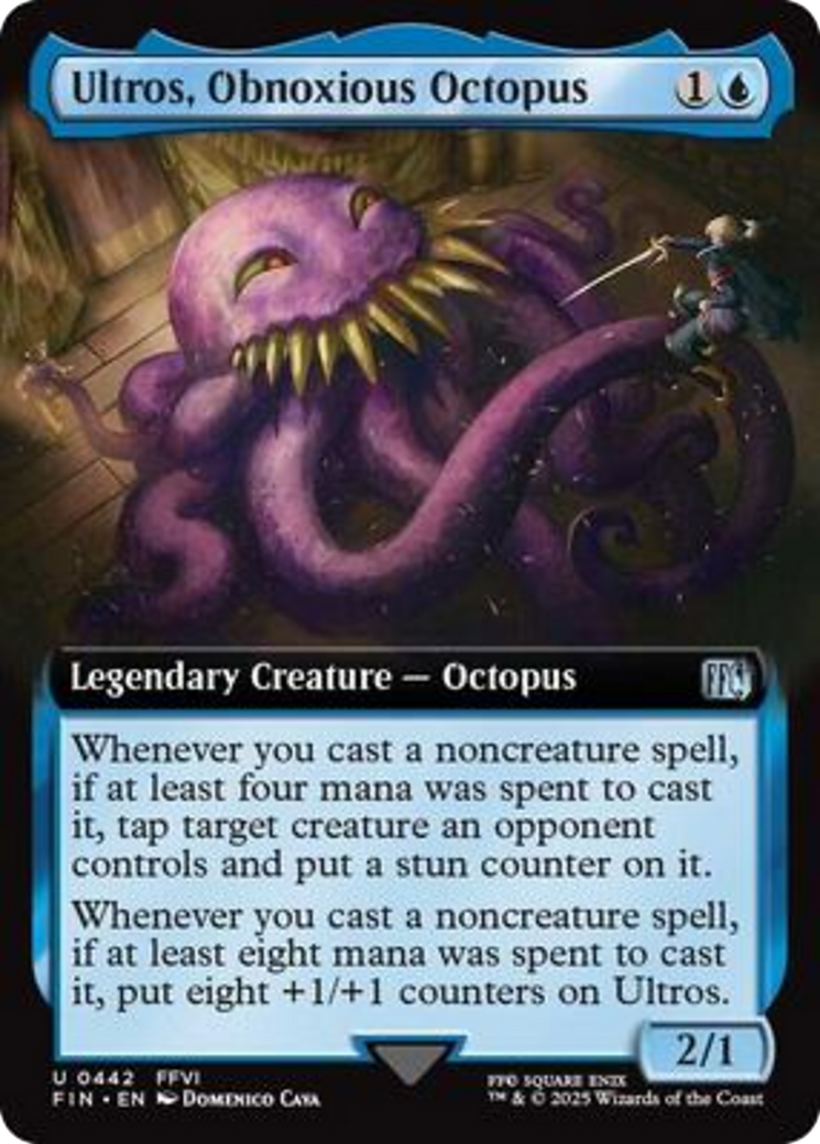 Ultros, Obnoxious Octopus (Extended Art) [FINAL FANTASY] | Card Merchant Takapuna