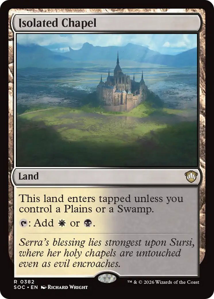 Isolated Chapel [Secrets of Strixhaven Commander] | Card Merchant Takapuna