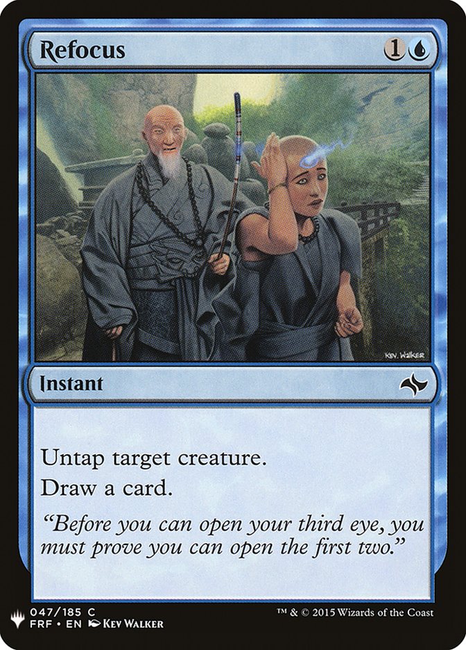 Refocus [Mystery Booster] | Card Merchant Takapuna