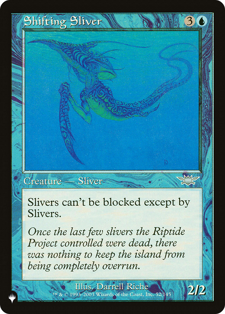 Shifting Sliver [The List] | Card Merchant Takapuna