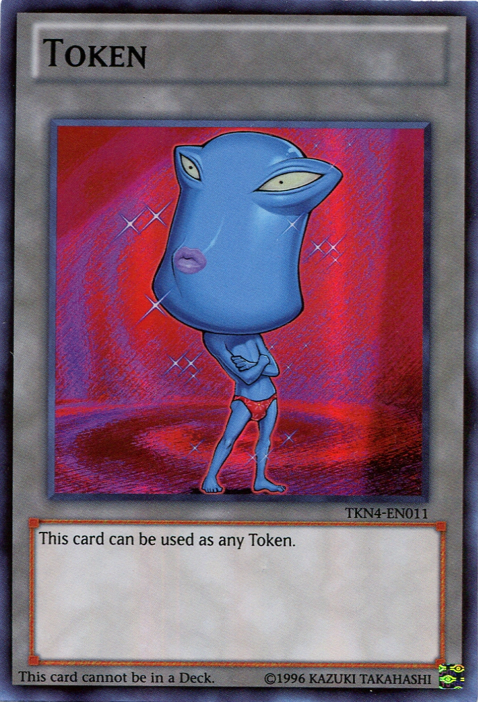 Ojama Token (Blue) [TKN4-EN011] Super Rare | Card Merchant Takapuna