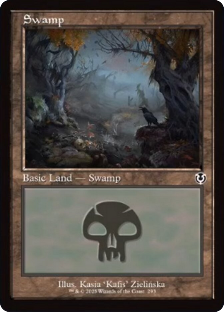 Swamp (293) (Retro Frame) [Innistrad Remastered] | Card Merchant Takapuna