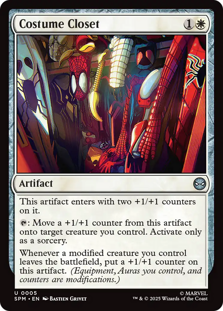 Costume Closet [Marvel's Spider-Man] | Card Merchant Takapuna