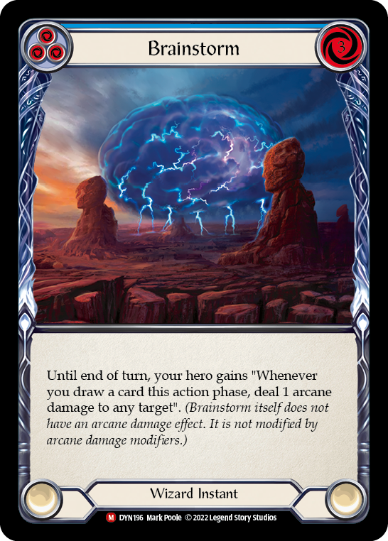 Brainstorm [DYN196] (Dynasty) | Card Merchant Takapuna