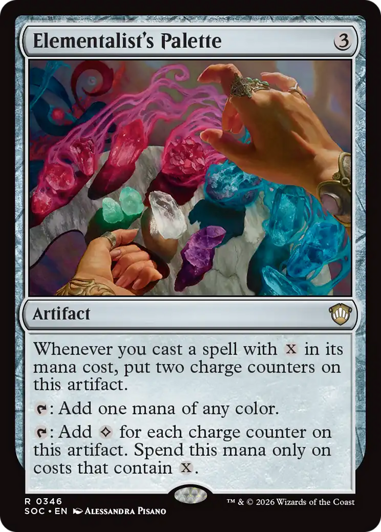 Elementalist's Palette [Secrets of Strixhaven Commander] | Card Merchant Takapuna