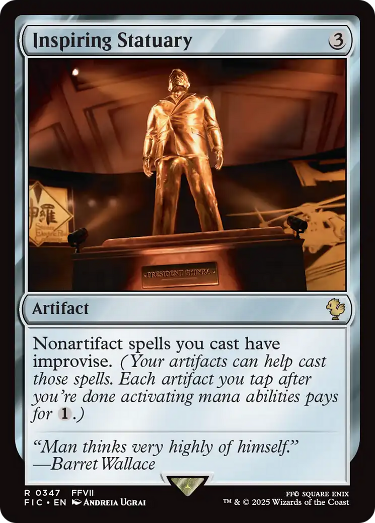 Inspiring Statuary [FINAL FANTASY Commander] | Card Merchant Takapuna