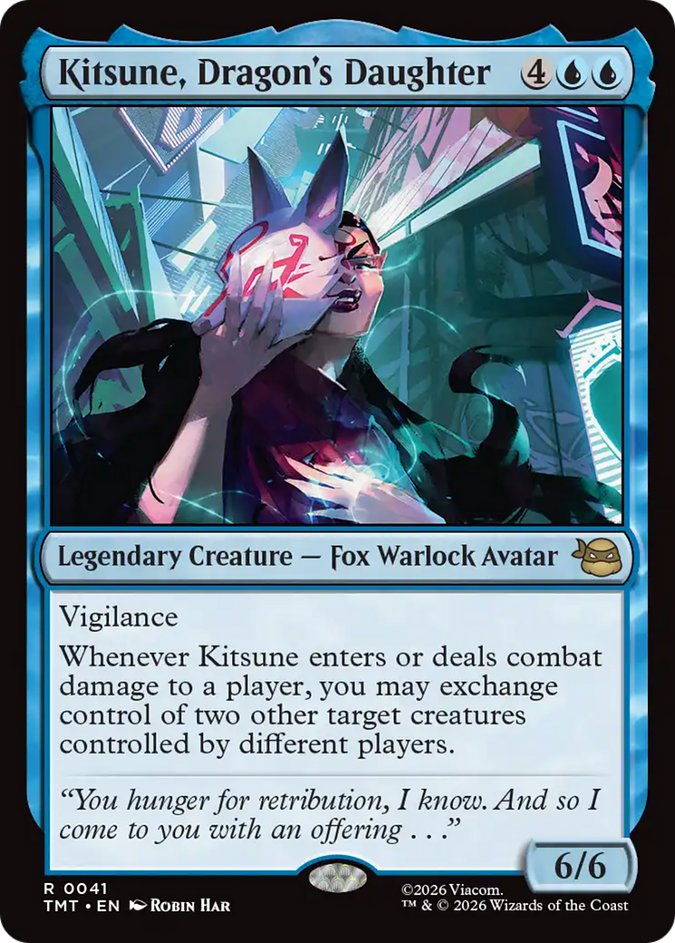 Kitsune, Dragon's Daughter [Teenage Mutant Ninja Turtles] | Card Merchant Takapuna