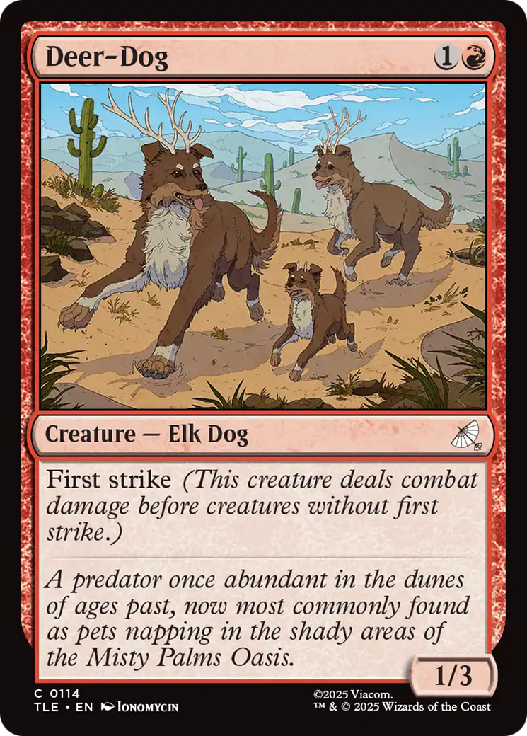 Deer-Dog [Avatar: The Last Airbender: Eternal-Legal] | Card Merchant Takapuna