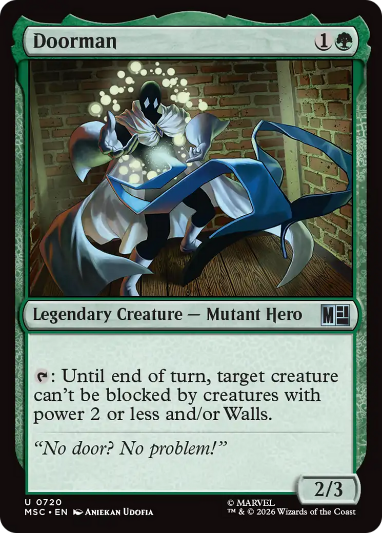 Doorman [Marvel Super Heroes Commander] | Card Merchant Takapuna