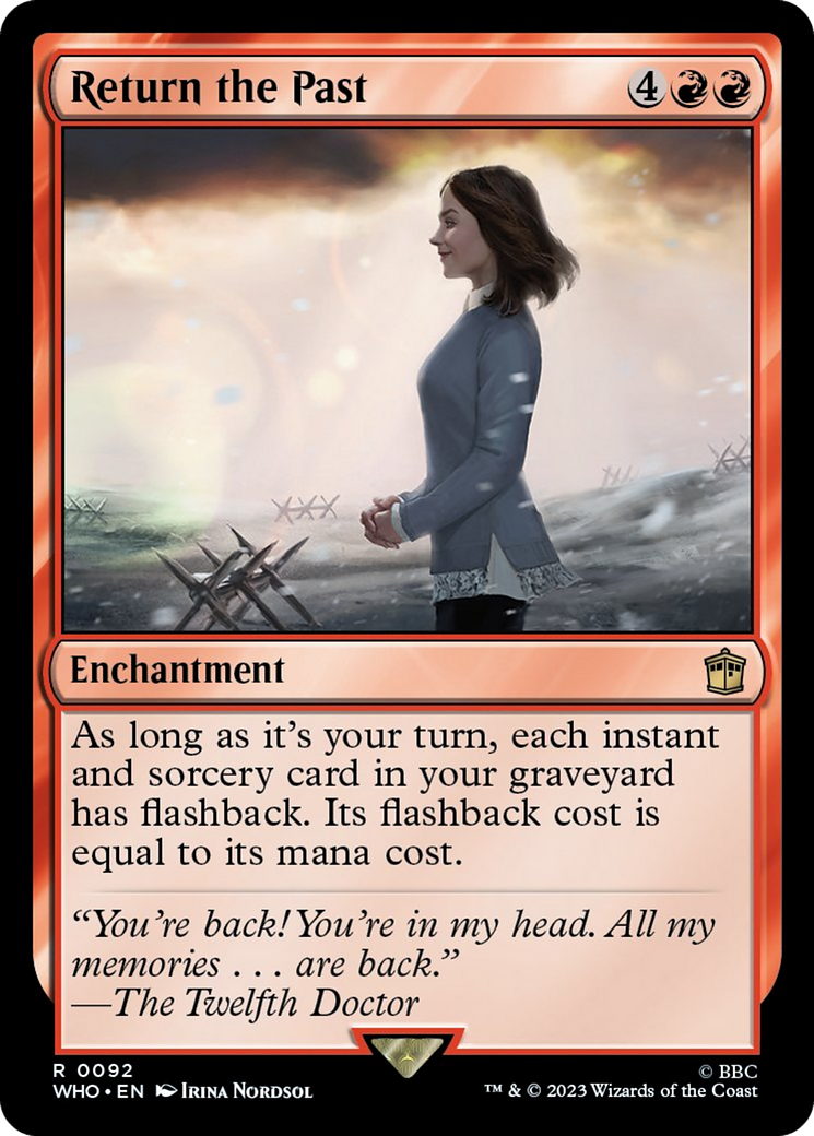 Return the Past [Doctor Who] | Card Merchant Takapuna