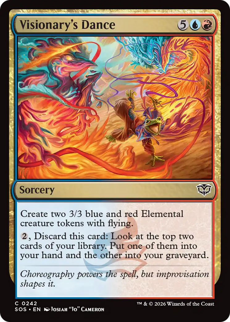 Visionary's Dance [Secrets of Strixhaven] | Card Merchant Takapuna