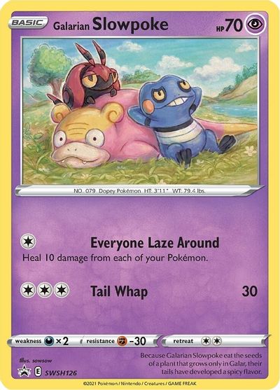 Galarian Slowpoke (SWSH126) [Sword & Shield: Black Star Promos] | Card Merchant Takapuna