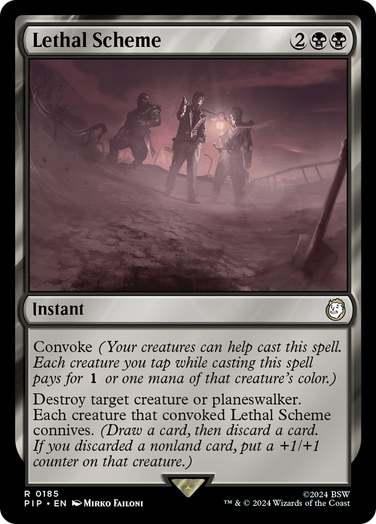 Lethal Scheme [Fallout] | Card Merchant Takapuna