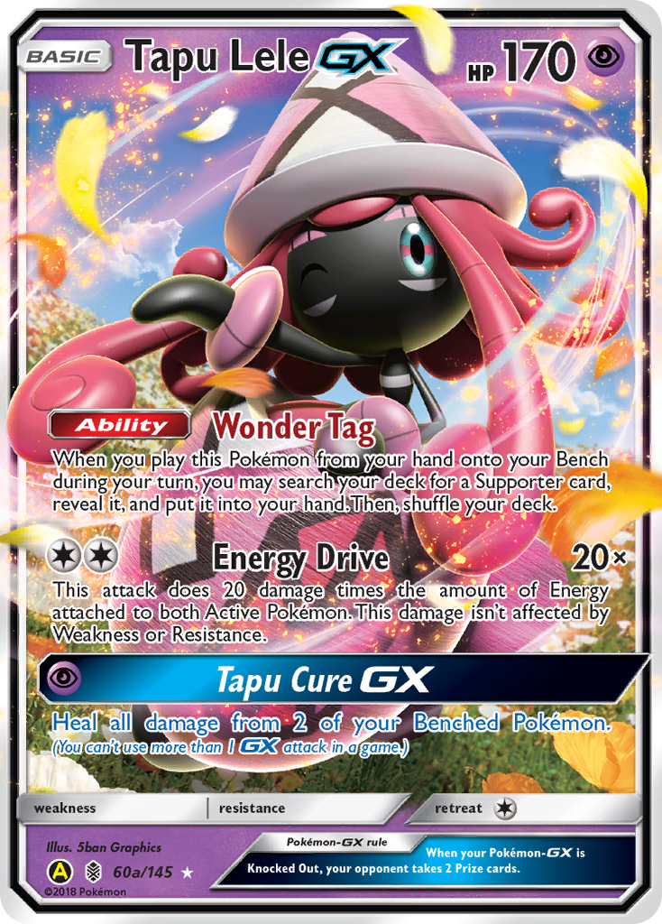 Tapu Lele GX (60a/145) [Alternate Art Promos] | Card Merchant Takapuna