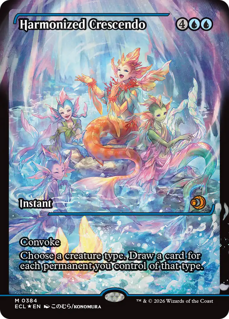 Harmonized Crescendo (0384) (Showcase) [Lorwyn Eclipsed] | Card Merchant Takapuna