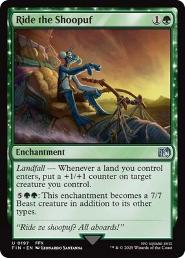 Ride the Shoopuf [FINAL FANTASY] | Card Merchant Takapuna