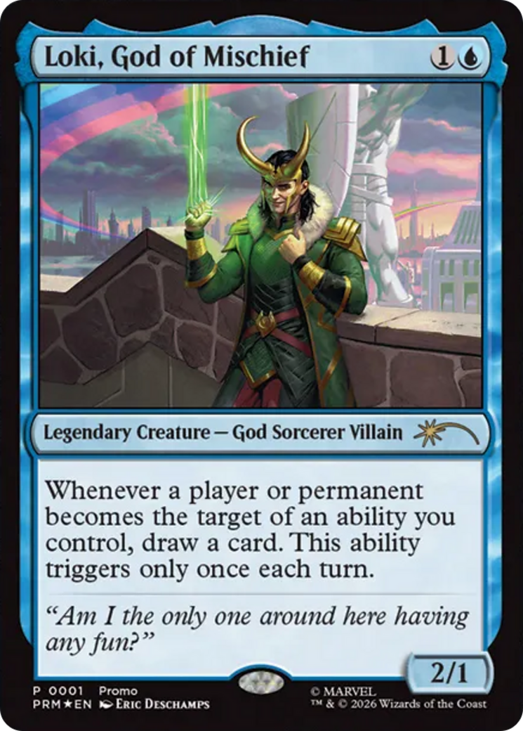 Loki's Scepter (Surge Foil) [Marvel Super Heroes Commander] | Card Merchant Takapuna